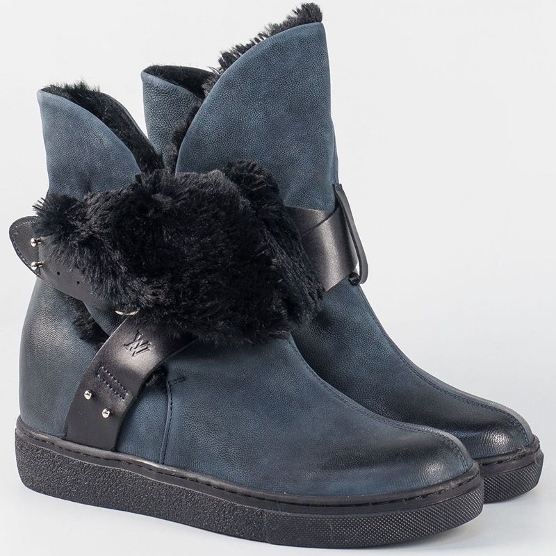 Модерни дамски боти с топъл хастар